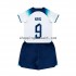 Maillot de Foot Angleterre Kane 9 Enfant Domicile Coupe du Monde 2022 Manche Courte