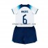 Maillot de Foot Angleterre Maguire 6 Enfant Domicile Coupe du Monde 2022 Manche Courte