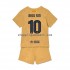 Maillot de Foot FC Barcelone Ansu Fat 10 Enfant Extérieur 2022-2023 Manche Courte