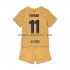 Maillot de Foot FC Barcelone Ferran Torres 11 Enfant Extérieur 2022-2023 Manche Courte