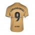 Maillot de Foot FC Barcelone Lewandowski 9 Homme Extérieur 2022-2023 Manche Courte