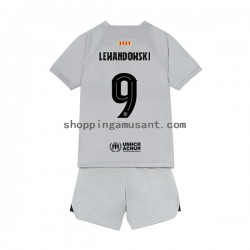 Maillot de Foot FC Barcelone Lewandowski 9 Enfant Neutre 2022-2023 Manche Courte