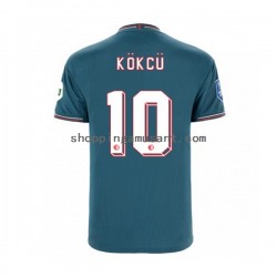 Maillot de Foot Feyenoord Rotterdam Orkun Kokcu 10 Homme Extérieur 2022-2023 Manche Courte
