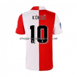 Maillot de Foot Feyenoord Rotterdam Orkun Kokcu 10 Homme Domicile 2022-2023 Manche Courte