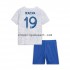 Maillot de Foot France Benzema 19 Enfant Extérieur Coupe du Monde 2022 Manche Courte