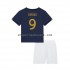 Maillot de Foot France Olivier Giroud 9 Enfant Domicile Coupe du Monde 2022 Manche Courte