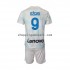 Maillot de Foot Inter Milan Edin Dzeko 9 Enfant Extérieur 2022-2023 Manche Courte