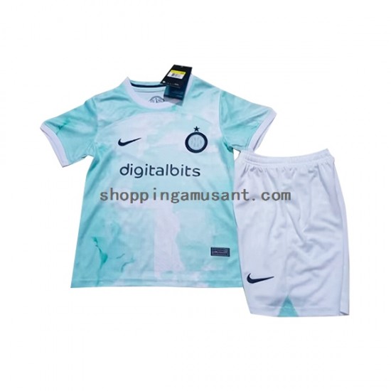 Maillot de Foot Inter Milan Enfant Extérieur 2022-2023 Manche Courte