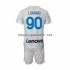 Maillot de Foot Inter Milan Romelu Lukaku 90 Enfant Extérieur 2022-2023 Manche Courte