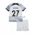 Maillot de Foot Liverpool Darwin Nunez 27 Enfant Extérieur 2022-2023 Manche Courte