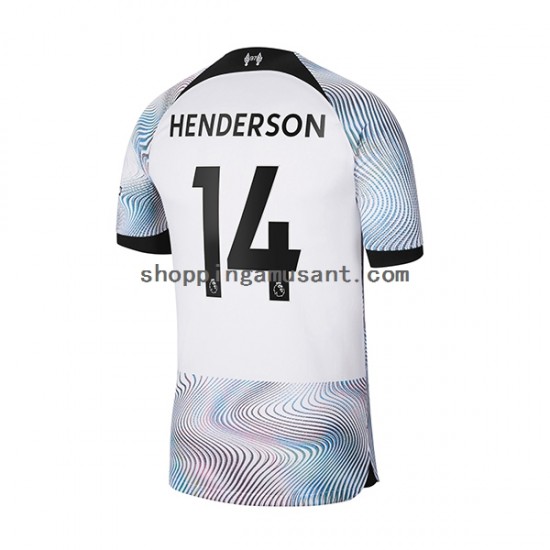 Maillot de Foot Liverpool Henderson 14 Homme Extérieur 2022-2023 Manche Courte