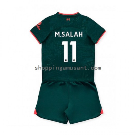Maillot de Foot Liverpool M.Salah 11 Enfant Neutre 2022-2023 Manche Courte