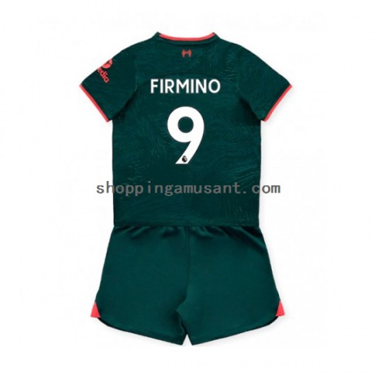 Maillot de Foot Liverpool Roberto Firmino 9 Enfant Neutre 2022-2023 Manche Courte
