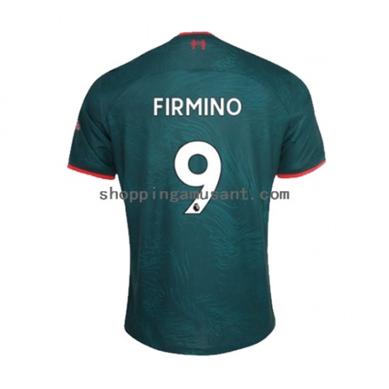 Maillot de Foot Liverpool Roberto Firmino 9 Homme Neutre 2022-2023 Manche Courte