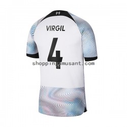 Maillot de Foot Liverpool Virgil 4 Homme Extérieur 2022-2023 Manche Courte