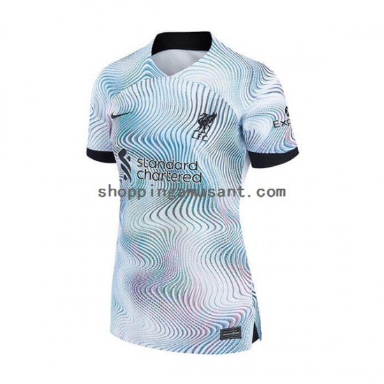 Maillot de Foot Liverpool Féminine Extérieur 2022-2023 Manche Courte