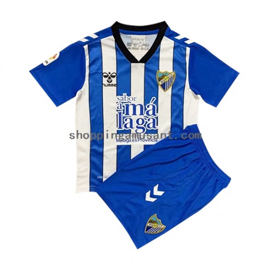 Maillot de Foot Málaga CF Enfant Domicile 2022-2023 Manche Courte