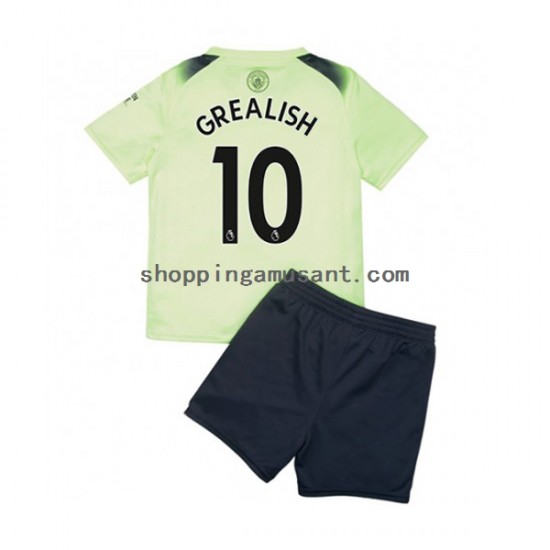 Maillot de Foot Manchester City Grealish 10 Enfant Neutre 2022-2023 Manche Courte