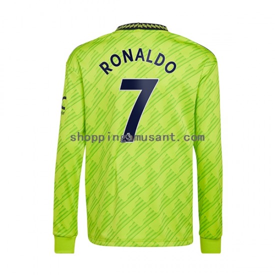 Maillot de Foot Manchester United Cristiano Ronaldo Homme Neutre 2022-2023 Manche Longue