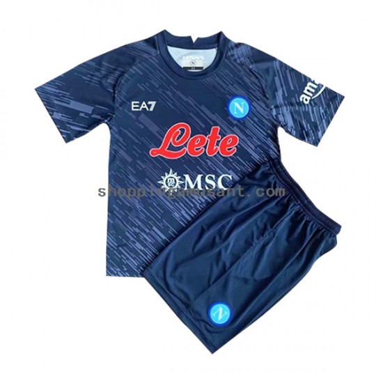 Maillot de Foot Naples Enfant Neutre 2022-2023 Manche Courte
