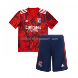 Maillot de Foot Olympique Lyonnais Enfant Extérieur 2022-2023 Manche Courte