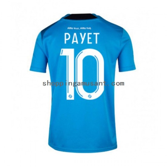 Maillot de Foot Olympique de Marseille Dimitri Payet 10 Homme Neutre 2022-2023 Manche Courte