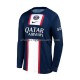 Maillot de Foot Paris Saint-Germain Homme Domicile 2022-2023 Manche Longue