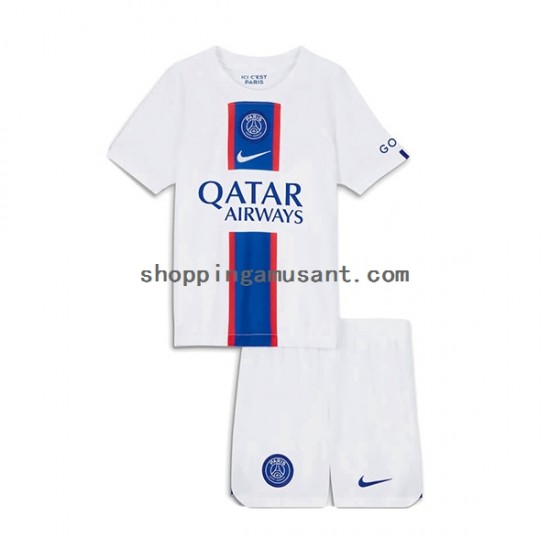 Maillot de Foot Paris Saint-Germain Enfant Neutre 2022-2023 Manche Courte
