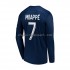 Maillot de Foot Paris Saint-Germain Mbappé 7 Homme Domicile 2022-2023 Manche Longue