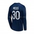 Maillot de Foot Paris Saint-Germain Messi 30 Homme Domicile 2022-2023 Manche Longue