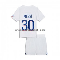 Maillot de Foot Paris Saint-Germain Messi 30 Enfant Neutre 2022-2023 Manche Courte