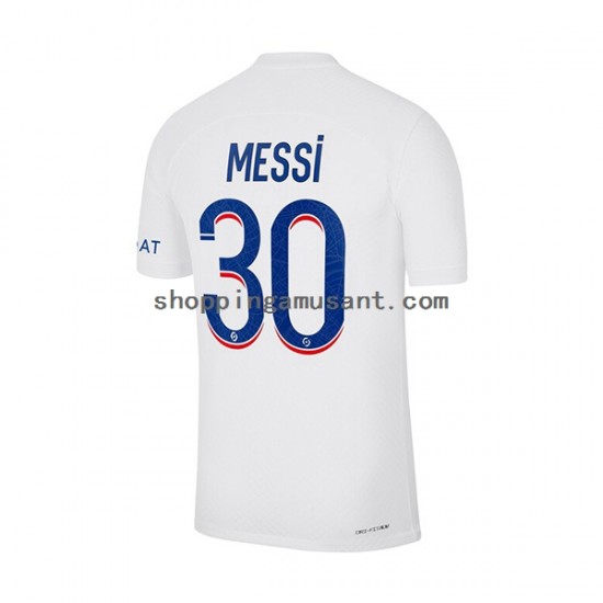 Maillot de Foot Paris Saint-Germain Messi 30 Homme Neutre 2022-2023 Manche Courte