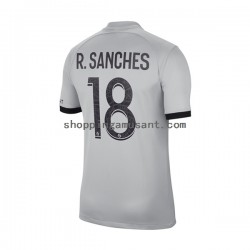 Maillot de Foot Paris Saint-Germain R.Sanches 18 Homme Extérieur 2022-2023 Manche Courte