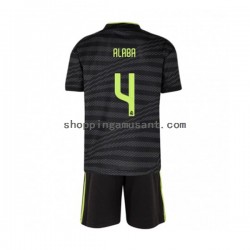 Maillot de Foot Real Madrid David Alaba 4 Enfant Neutre 2022-2023 Manche Courte