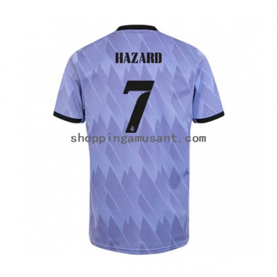 Maillot de Foot Real Madrid Eden Hazard 7 Homme Extérieur 2022-2023 Manche Courte