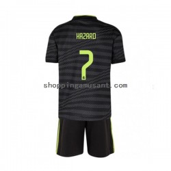 Maillot de Foot Real Madrid Eden Hazard 7 Enfant Neutre 2022-2023 Manche Courte