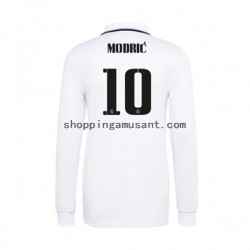 Maillot de Foot Real Madrid Modrić 10 Homme Domicile 2022-2023 Manche Longue