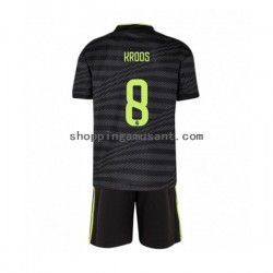 Maillot de Foot Real Madrid Toni Kroos 8 Enfant Neutre 2022-2023 Manche Courte