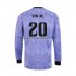 Maillot de Foot Real Madrid Vinicius Junior 20 Homme Extérieur 2022-2023 Manche Longue