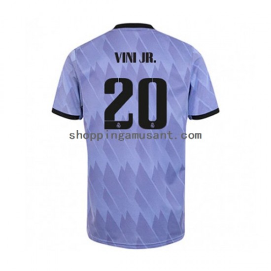 Maillot de Foot Real Madrid Vinicius Junior 20 Homme Extérieur 2022-2023 Manche Courte