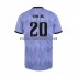 Maillot de Foot Real Madrid Vinicius Junior 20 Homme Extérieur 2022-2023 Manche Courte