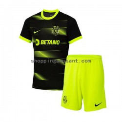 Maillot de Foot Sporting CP Enfant Extérieur 2022-2023 Manche Courte