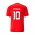 Maillot de Foot Suisse Xhaka 10 Homme Domicile Coupe du Monde 2022 Manche Courte