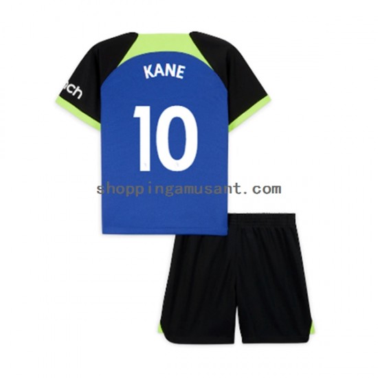 Maillot de Foot Tottenham Hotspur Harry Kane 10 Enfant Extérieur 2022-2023 Manche Courte