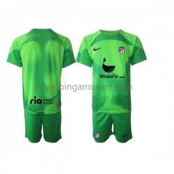 Maillot de Foot Atlético Madrid Gardien Enfant Domicile 2022-2023 Manche Courte