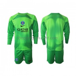 Maillot de Foot Paris Saint-Germain Gardien Enfant Domicile 2022-2023 Manche Longue