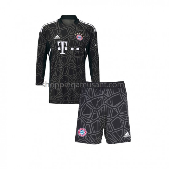 Maillot de Foot Bayern Munich Gardien Enfant Extérieur 2022-2023 Manche Longue