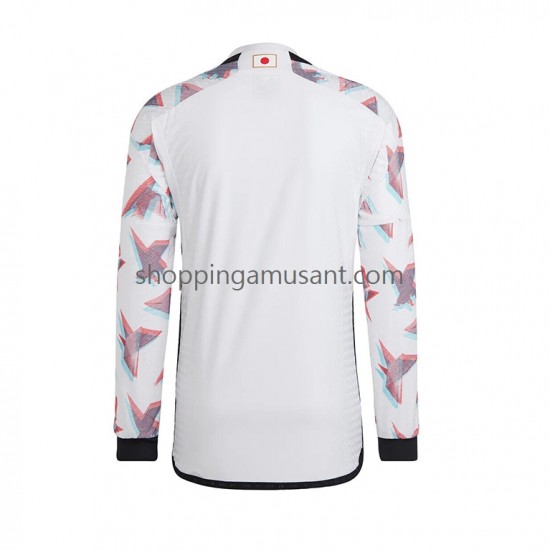 Maillot de Foot Japon Homme Extérieur Coupe du Monde 2022 Manche Longue