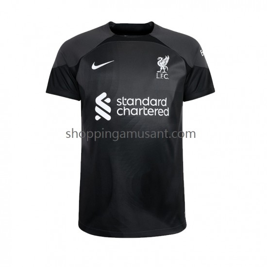 Maillot de Foot Liverpool Gardien Homme Extérieur 2022-2023 Manche Courte