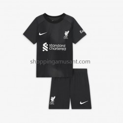 Maillot de Foot Liverpool Gardien Enfant Extérieur 2022-2023 Manche Courte